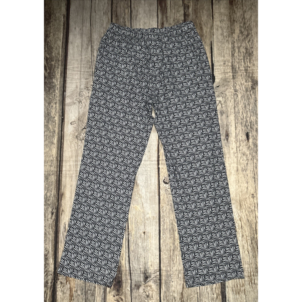 Michael Kors Mens Lounge Pajama Pants Size Small Black MK Logo Print Elast - Picture 7 of 7